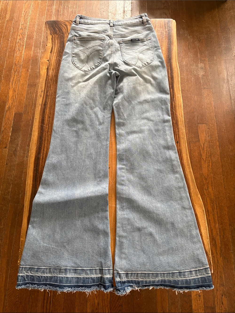 ROLLA’S East Coast Flare High Rise Jeans Size 24 - Picture 5 of 9